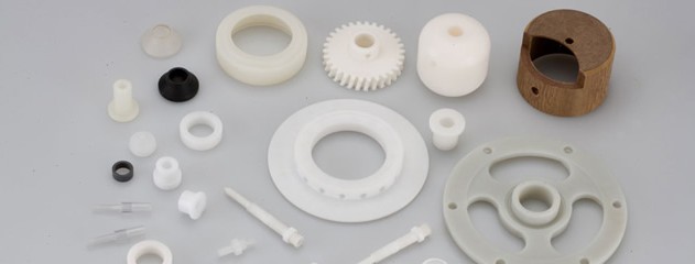 Machined plastic parts